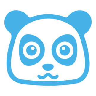 Adorable Cute Panda Decal