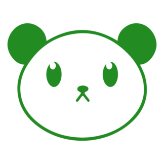 Cute Little Panda Decal