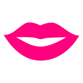 Kiss Lips Decal