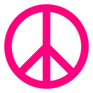 Peace Sign Decal
