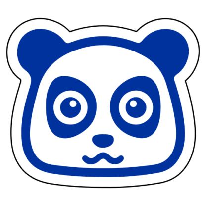 Adorable Cute Panda Sticker