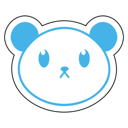 Cute Little Panda Sticker