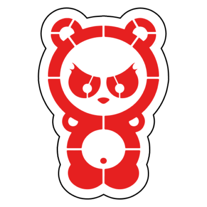 Dangerous Panda Sticker