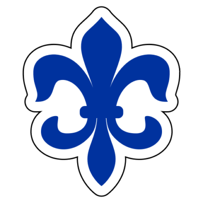 Fleur-de-lis Sticker