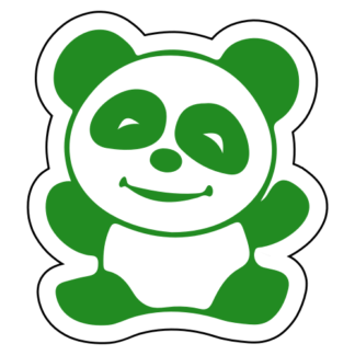 Happy Panda Sticker