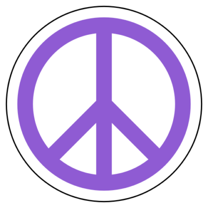 Peace Sign Sticker