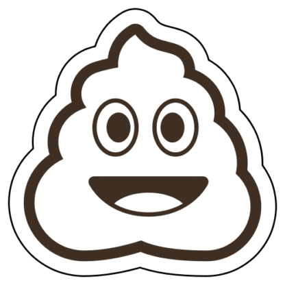 Pile Of Poo Emoji Sticker