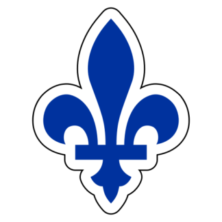 Québec Fleur De Lys Sticker