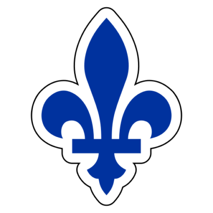Québec Fleur De Lys Sticker