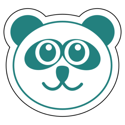 Smiling Panda Sticker