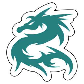 Tribal Dragon Sticker